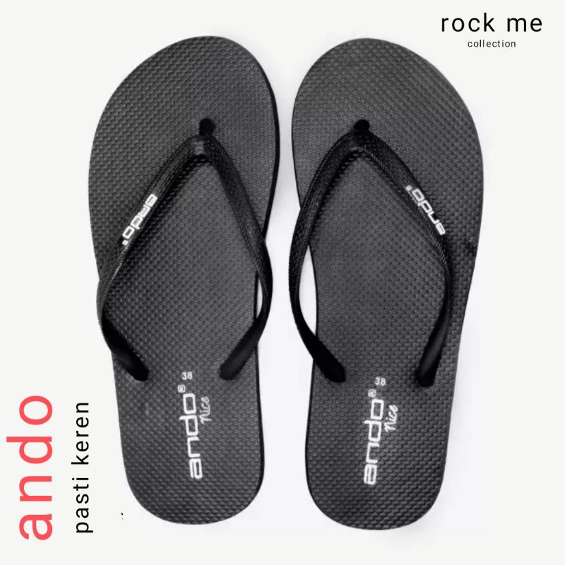 Ando nice sandal jepit santai wanita original