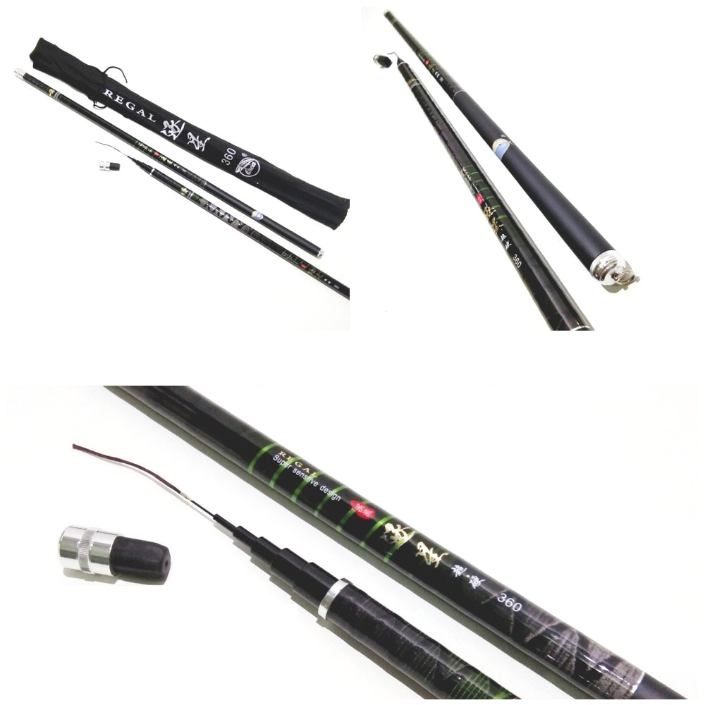 Joran Tegek Orca Regal 360 450 540 Carbon kaku Kuat