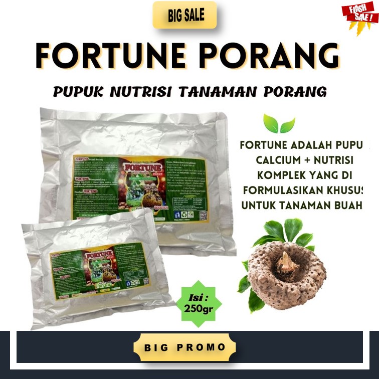 Pupuk Booster Porang, Pupuk Organik Boster Umbi Porang Cepat Besar