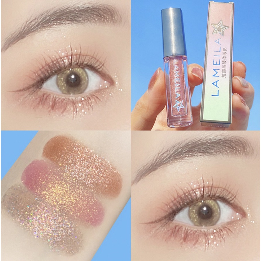 LAMEILA LIQUID GLITTER EYESHADOW 5 COLOR LA020