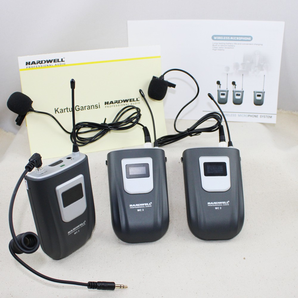 Mic Hardwell MC-2 Mikropon Youtuber Mic Camera Wireless Microphone HP