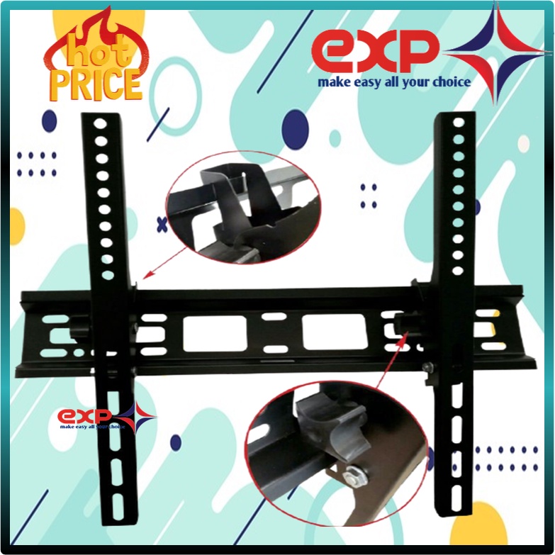 Garansi COCOK!! Bracket TV SANYO 42&quot; s/d 55&quot; Waterpas adjustable position