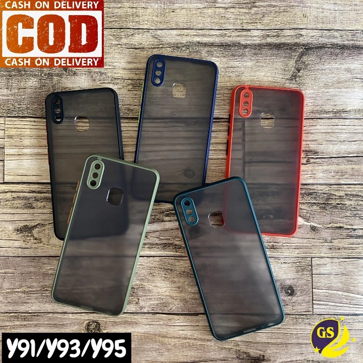 Vivo V21 4G 5G Y51 Y53S Y51A V20 SE V15 Pro Y71 Y53 Y91 Y93 Y95 Y91C Soft Case Dove Matte Colored Transparan