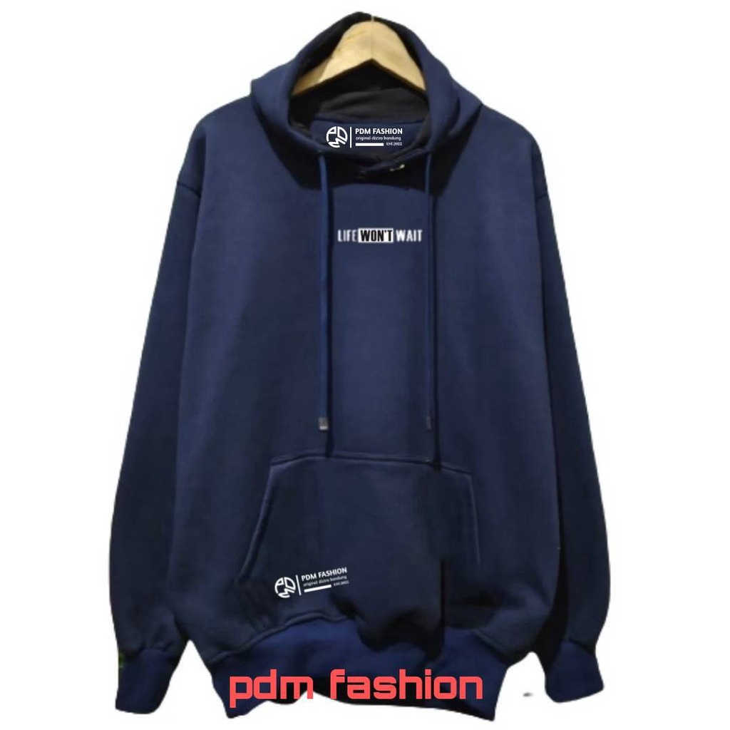 suiter hudi pria terbaru switer hodie cowok cewek original distro bandung brand lokal warna navy jaket laki laki dewasa terlaris 2022 bahan flecee cooton tebal