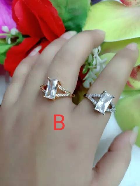 Xuping cincin Mata putih A-B