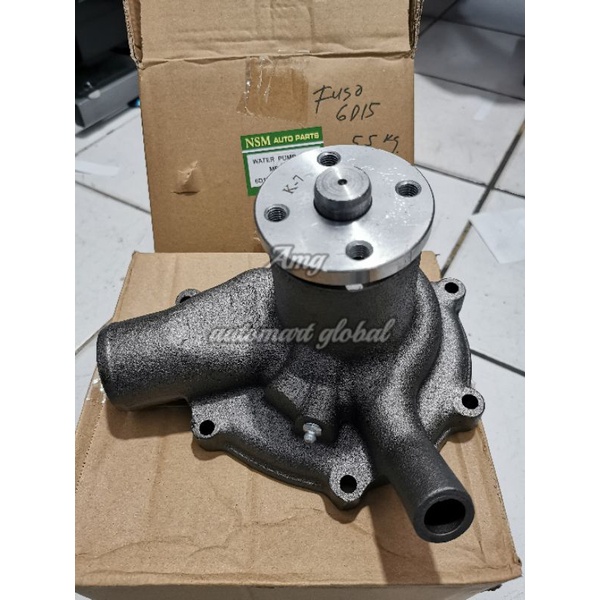 water pump pompa air fuso 6d15 kapal genset merk titan