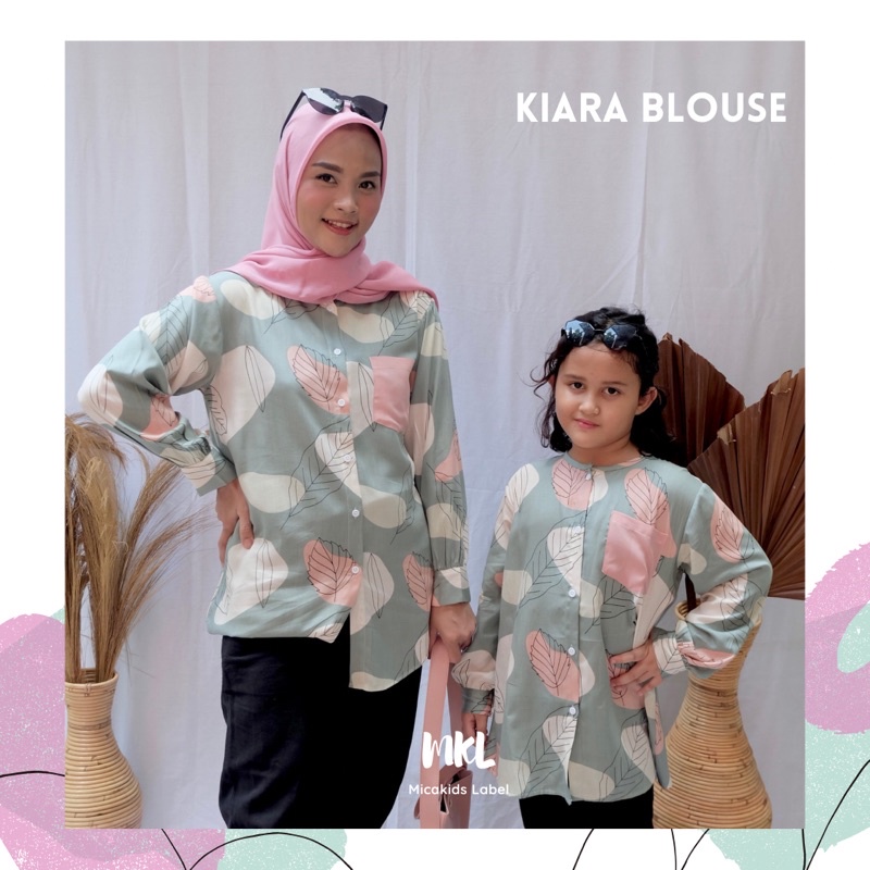 BLOUSE COUPLE IBU DAN ANAK ATASAN COUPLE