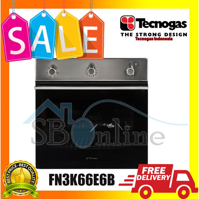 Tecnogas FN3K66E6B Oven Tanam