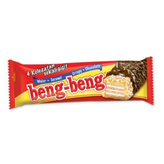 

BENG BENG 25 GRAM CHOCOLATE WAFER CARAMEL CRISPY REGULER ORIGINAL BIASA MAYORA COKLAT BENG-BENG SNACK MAKANAN RINGAN CEMILAN ANAK GROSIR MURAH TERMURAH BANDUNG BISKUIT KUE ECER GR