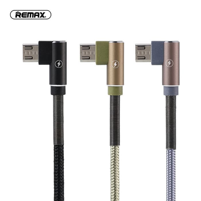 Remax Kabel Data Ranger L Shape MICRO USB Fast Charging RC-119m Cable