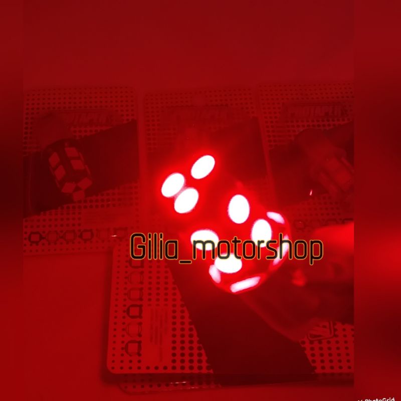 Lampu Stop Belakang 13 mata 2 mode Protaper  Diam -flash Stoplamp Belakang Universal Motor