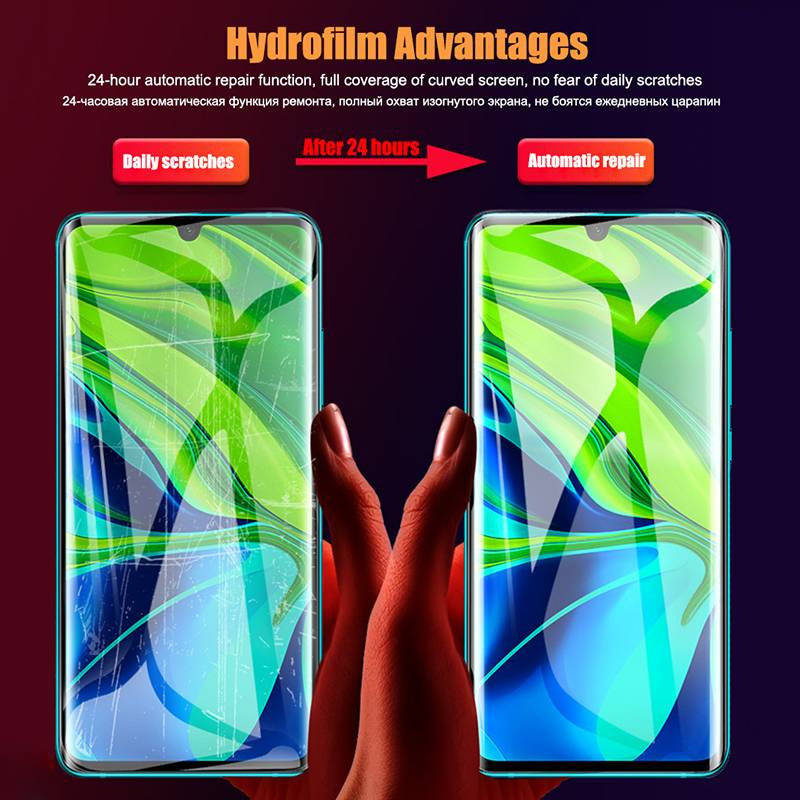 Film Pelindung Layar Hydrogel Untuk Xiaomi Redmi Note 8 7 9 Pro Max 9s 8t 9a 8a 7a