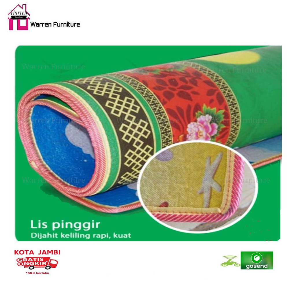 Karpet / Tikar Lantai spon busa milton uk. 180 x 180