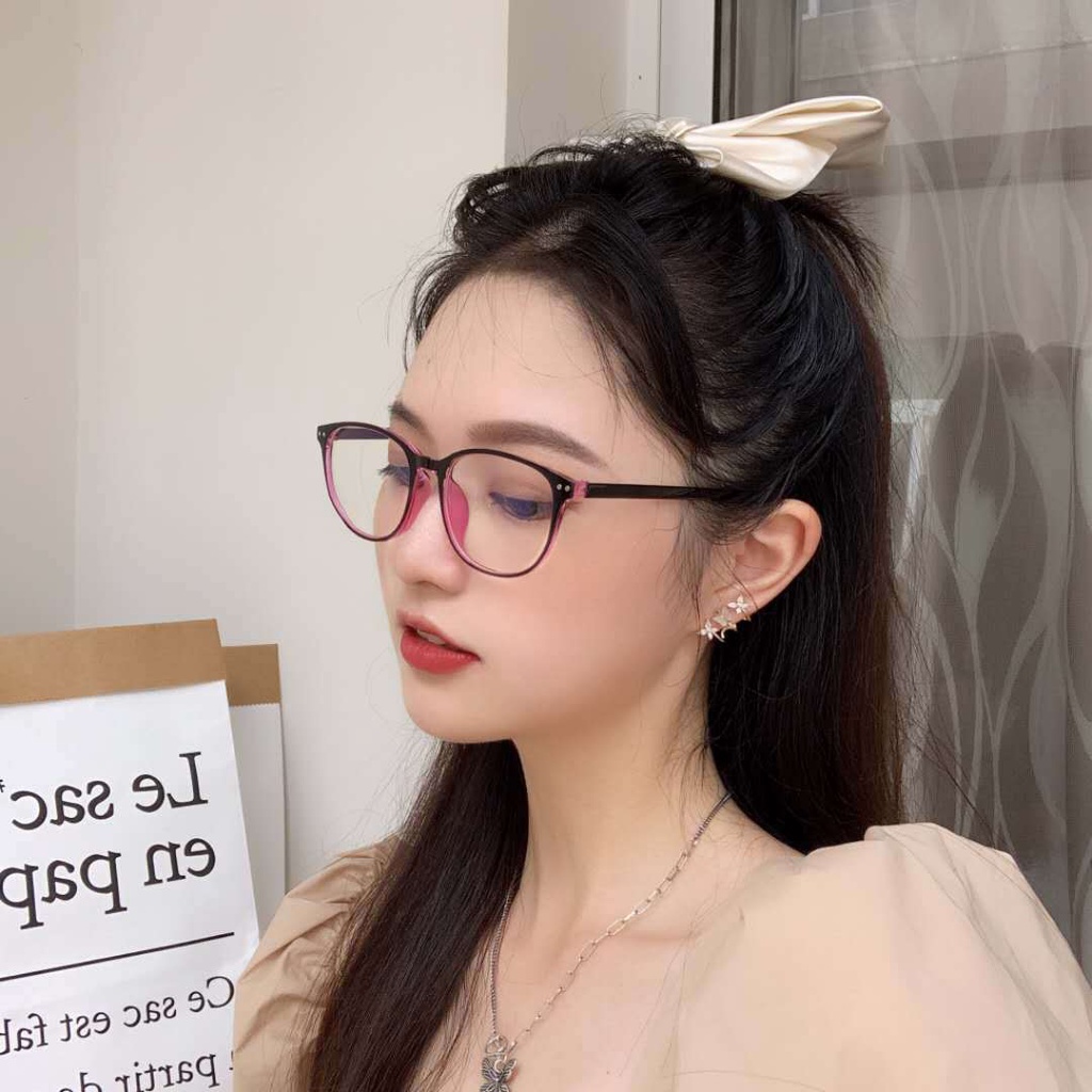 （YUZHU）COD Bayar di Tempat Korean Design Retro Mata Kucing Wanita Kacamata Women Eyeglasses