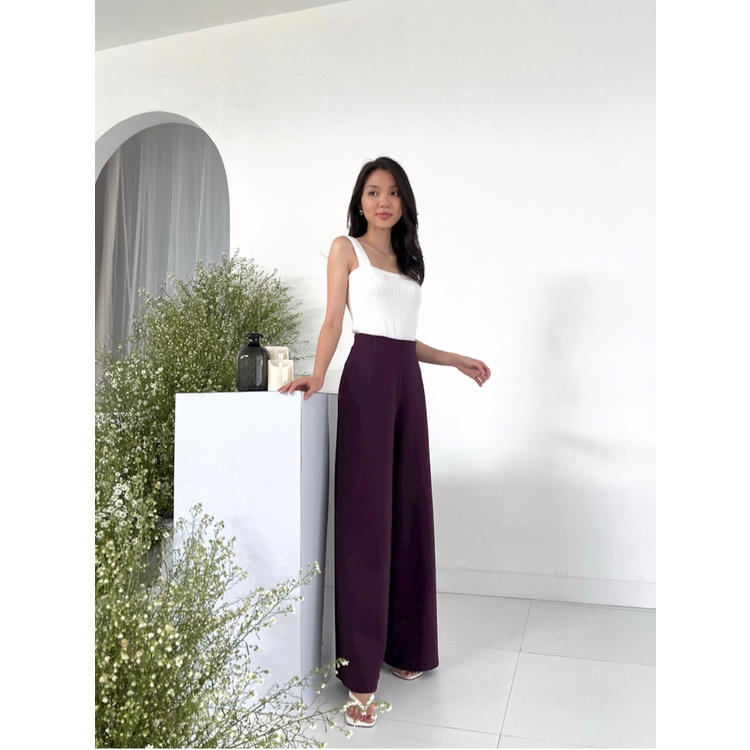 B-0107 Culotte Kulot Premium Best Seller-PLUM