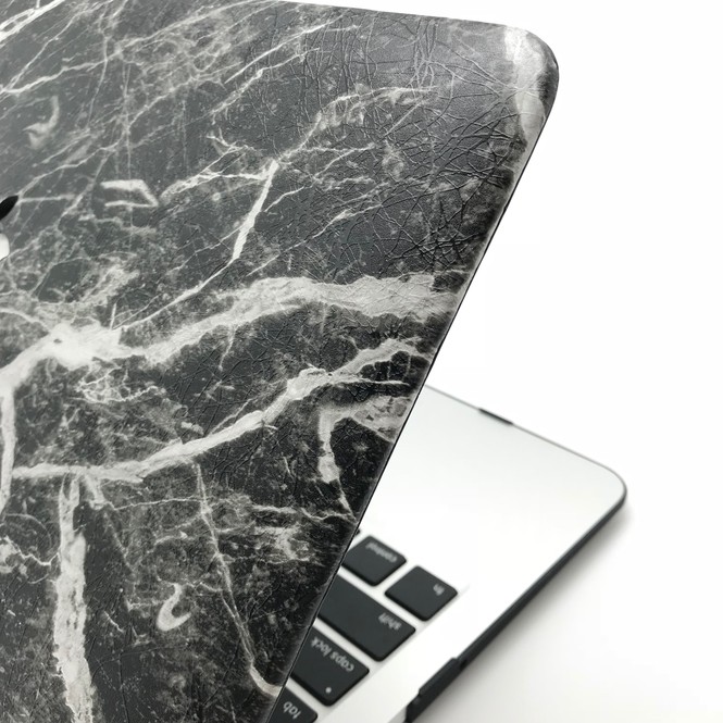 Macbook Case MARBLE BLACK