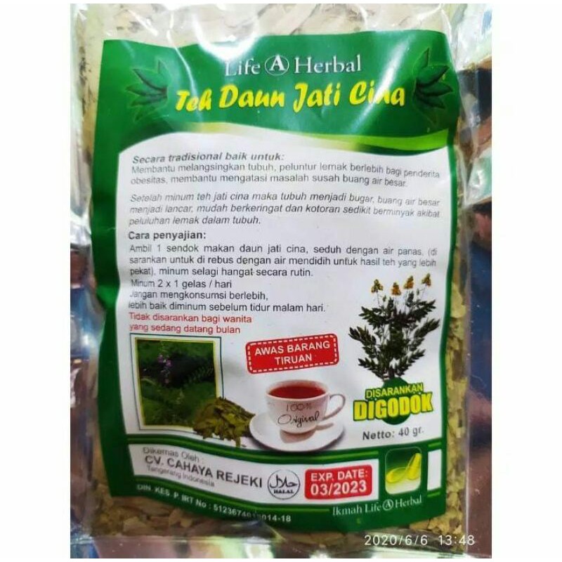 

TehDaunJatiCina/TehHerbal