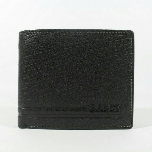 DOMPET KULIT ASLI ORIGINAL PRIA IMPORT BRANDED #BALLY 1501B-12 BLACK