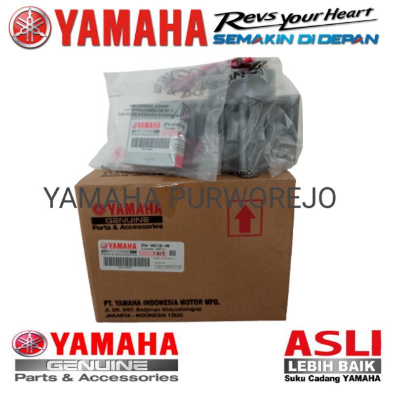 CYLINDER BLOK & RING PISTON SET VIXION OLD, NVL, R15 V2 / CYLINDER & PISTON RING SET / 1PA-WE13E-00