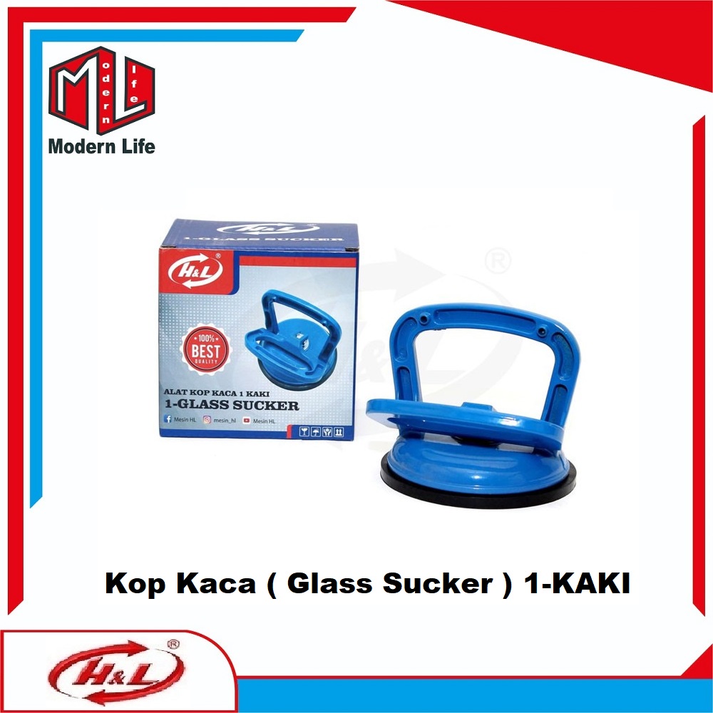 HL Alat Kop Kaca 1 Kaki 1 Glass Sucker Single 1 Kaki HL