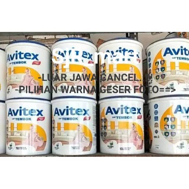  CAT  TEMBOK AVITEX 1 KG AVIAN  BRAND CAT  INTERIOR CAT  