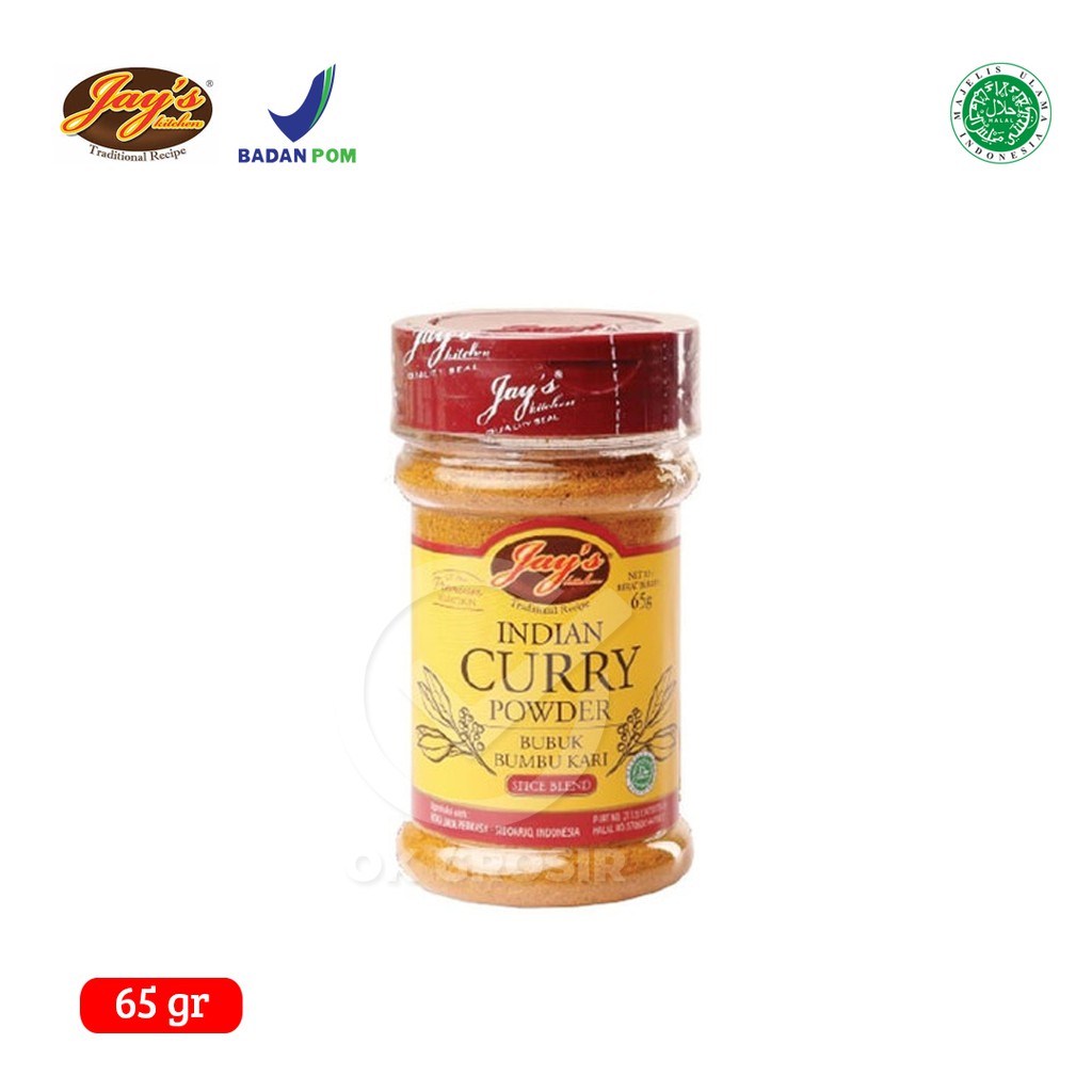 

Jay's Indian Curry Powder / Bumbu Kari Bubuk (65 gr)