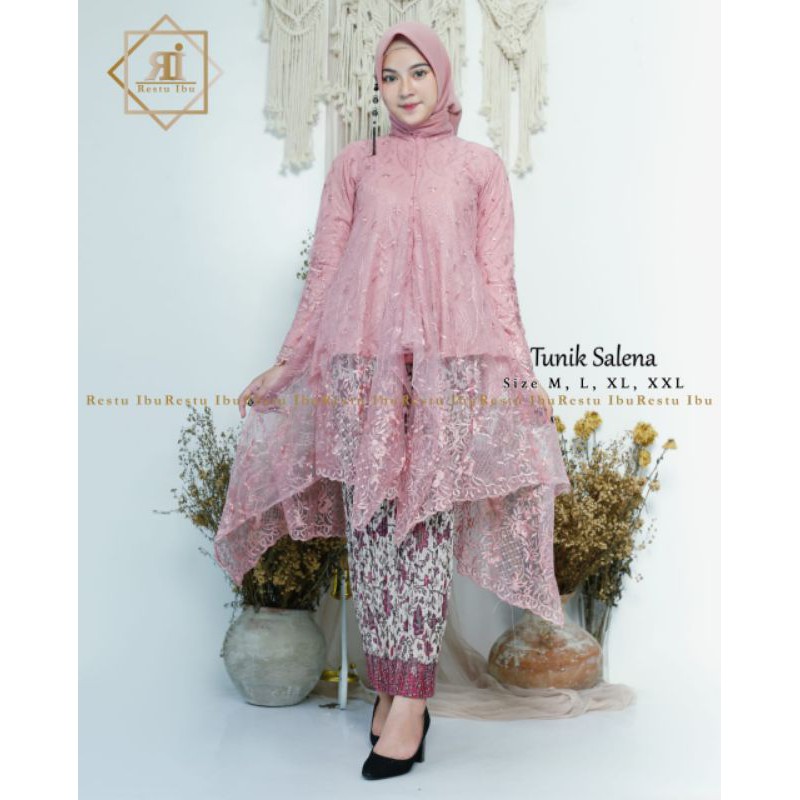 RB✓Kebaya Tunik Kirana/Kebaya Tunik Resleting/Kebaya Tunik Modern/Kebaya Cantik