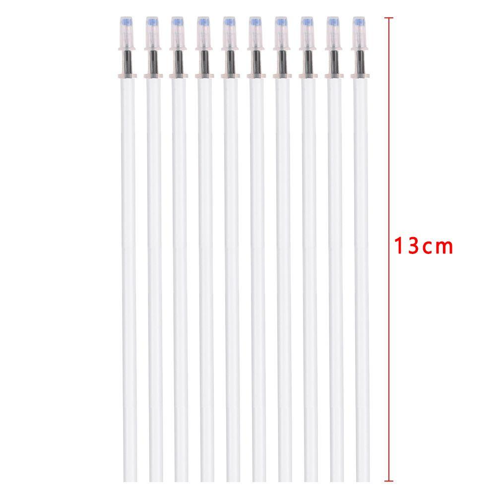 SUYO 10pcs/lot Gel Pen Isi Ulang Hot Office Signature Black Ink