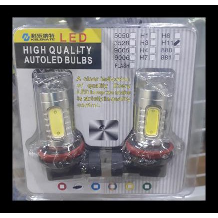 DISKON LAMPU FOGLAMP H11 LED COD HIGH MOBIL AVANZA XENIA SIGRA CALYA ETIOS 