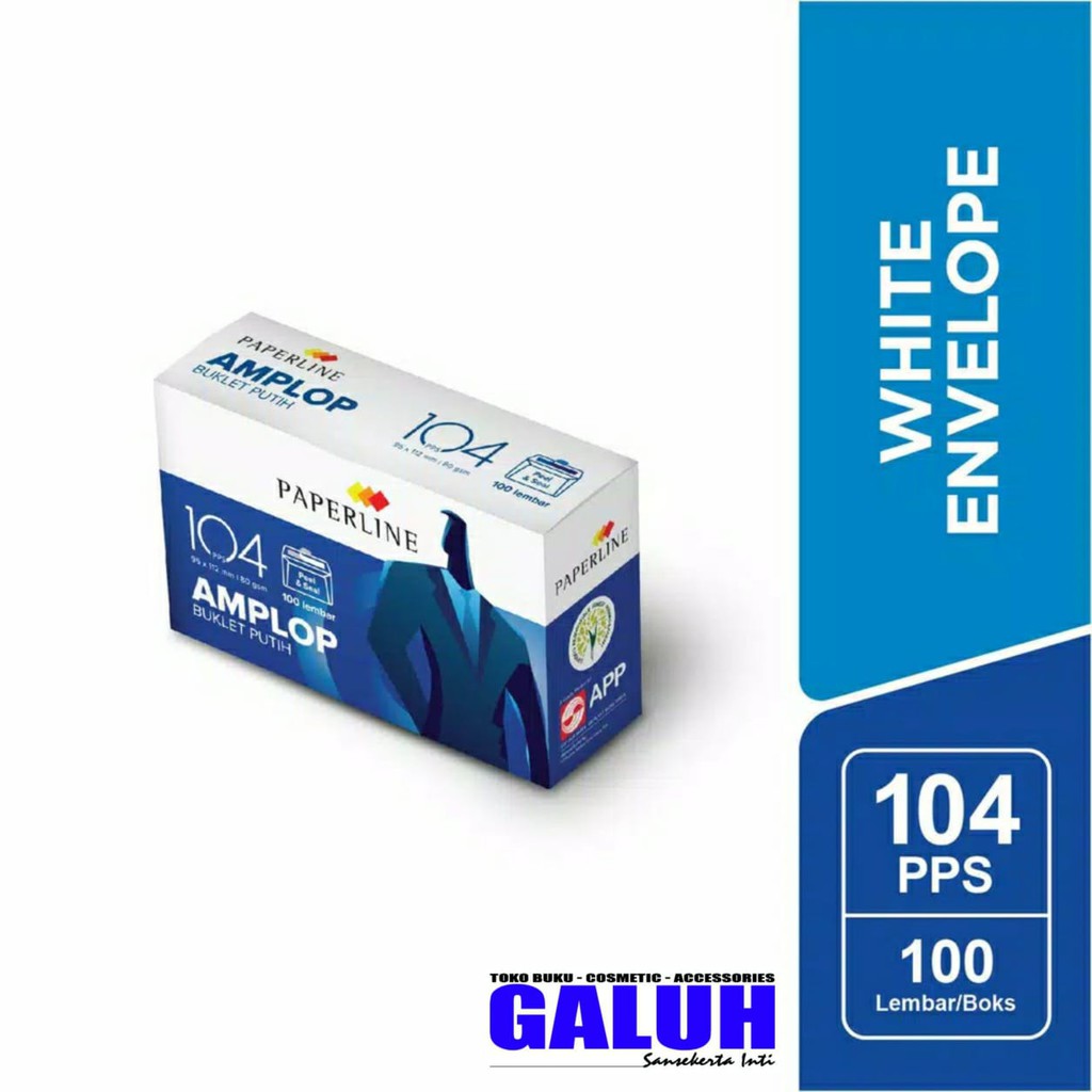 

Amplop Putih Polos PPS 104 Paperline
