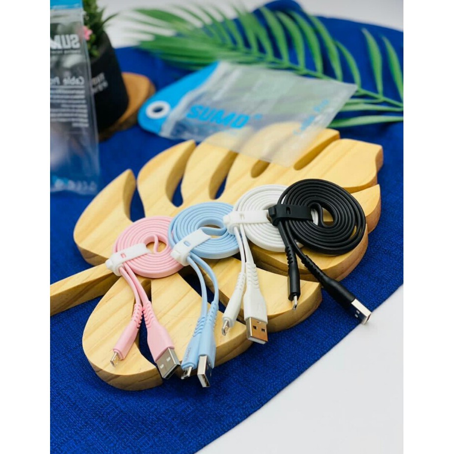 KABEL DATA  SUMO SCU 100  FAST CHARGING BEST CABLE MICRO USB - MURAH
