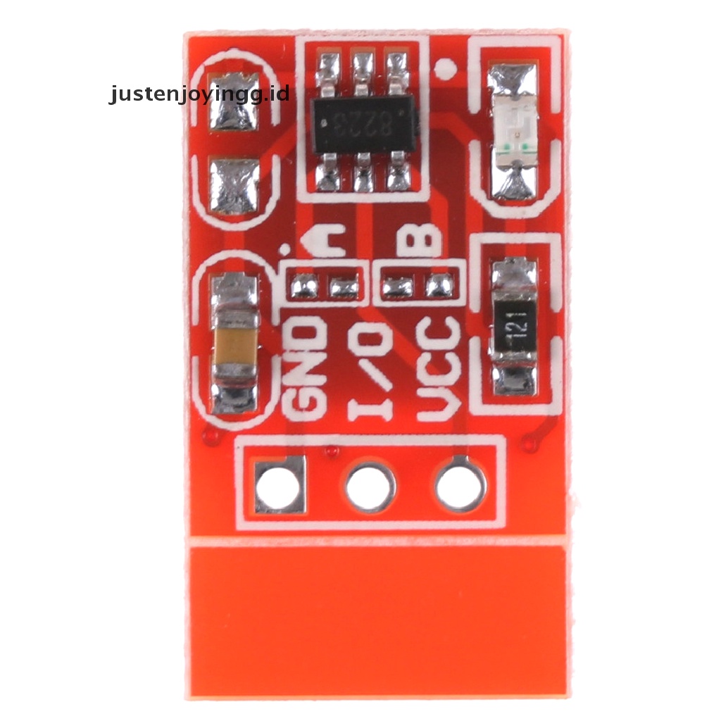 Ttp223 10Pcs / Set Modul Saklar Sentuh Kapasitif Self-Lock Untuk Perlengkapan Elektronik