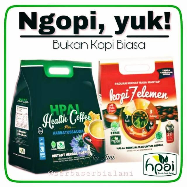 

Health coffe dan kopi 7 elemen