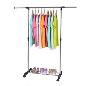 STAND HANGER BAJU 4 RODA