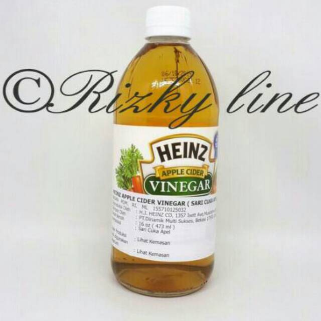 Heinz Apple Cider Vinegar 16 Oz cuka apel dari USA 473ml