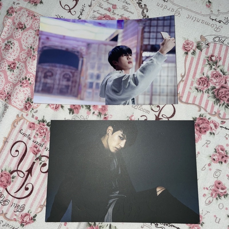 oneul armypedia live photo postcard bts kim seokjin jin jeon jungkook jk kook