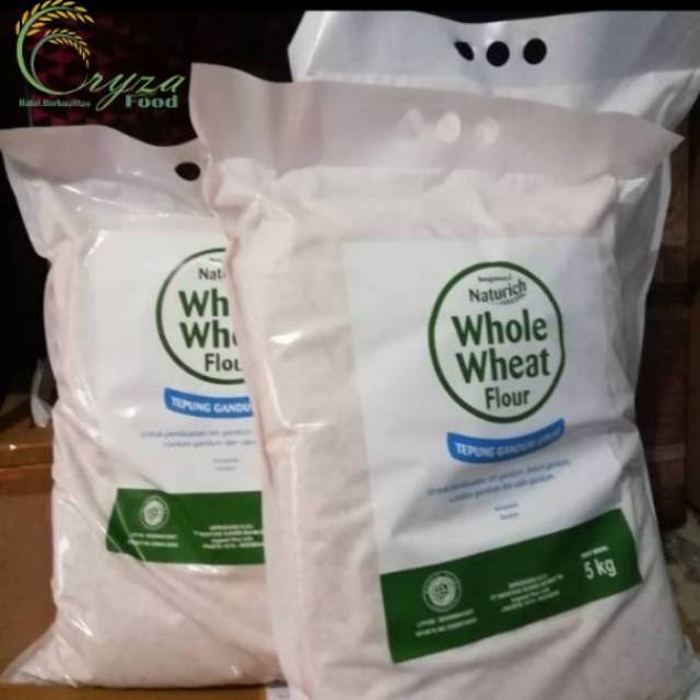 

WHOLE WHEAT FLOUR / TEPUNG GANDUM UTUH 5KG
