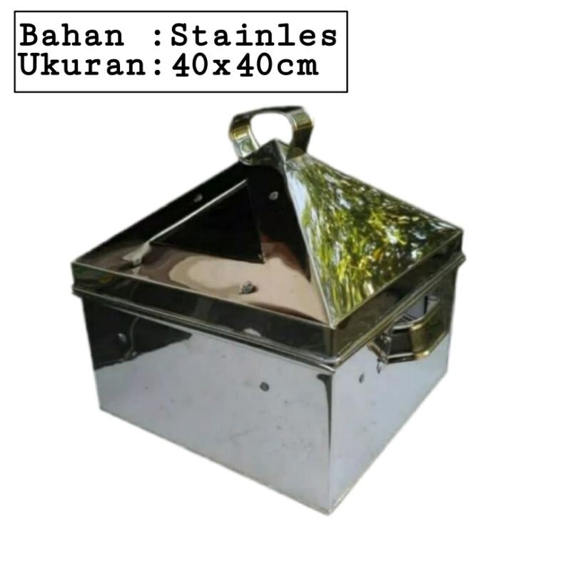 klakat/kukusan/steamer ukuran 40cm x 40cm