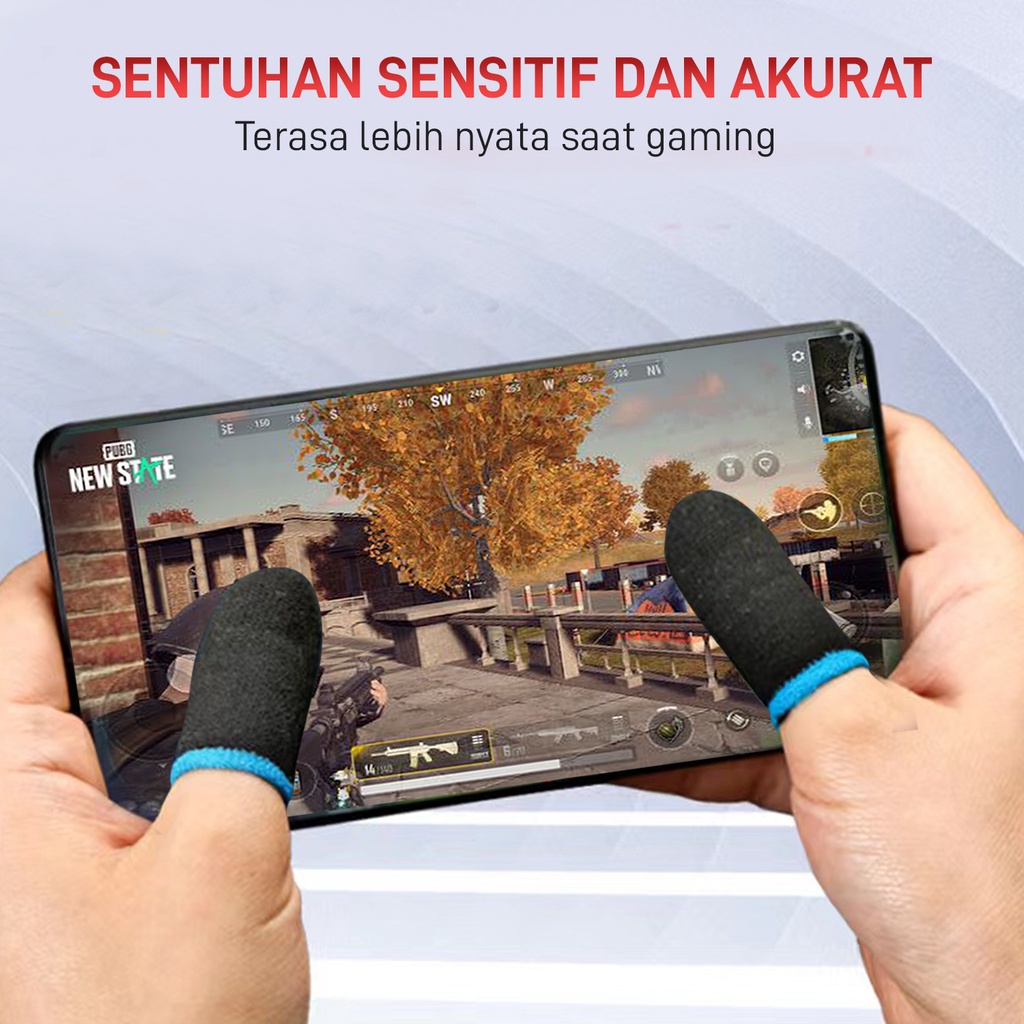 Sarung Jempol Gaming Mofit Finger Sleeve Sarung Jari Jempol For Mobile Gaming