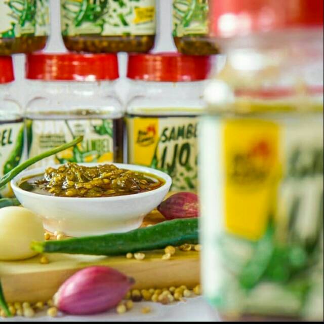 

Sambal/Sambel Ijo/green chilli sauce