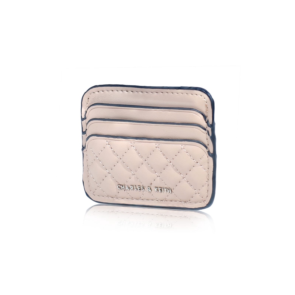 CKBAGS - DOMPET KARTU WANITA CH4RLES&amp;K3ITH CK CLEO QUILTED CARDHOLDER IMPORT PREMIUM #3225