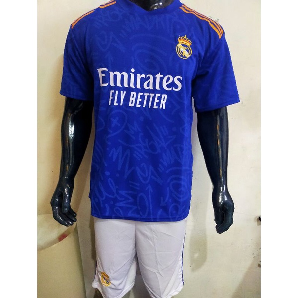 BAJU BOLA JERSEIY R.MADDRID HOME/ AWAY 2021-22