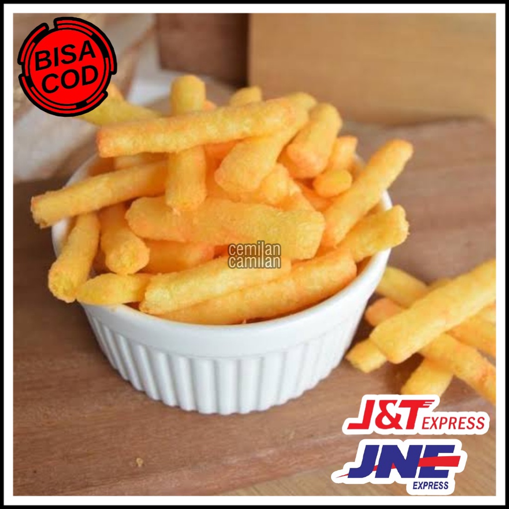 

Snack Kiloan TES STIK STIK KEJU 250 Gram Makanan Ringan Cemilan Jajanan Jadul Snack Zaman now gurih