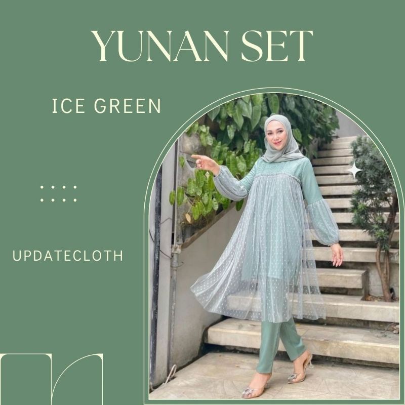 yunan set tile dot // CANDYLADY SET / VEVE SET ORGANZA // PEARLY SET / ATELIER SET TILE DOT
