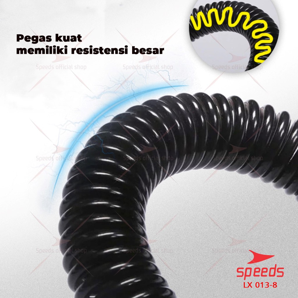 SPEEDS Power Twister 30 Kg Bar Exerciser Power Bender Workout Alat Fitness Olahraga Rumah 013-8-7