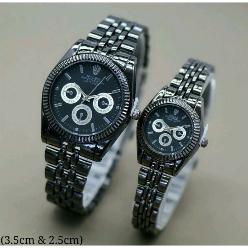 Jam Tangan Daytona Jam Tangan Pria Wanita Sepasang Jam Tangan Coupel