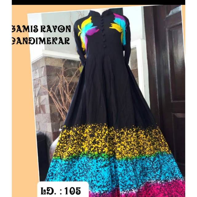 gamis rayon candi mekar
