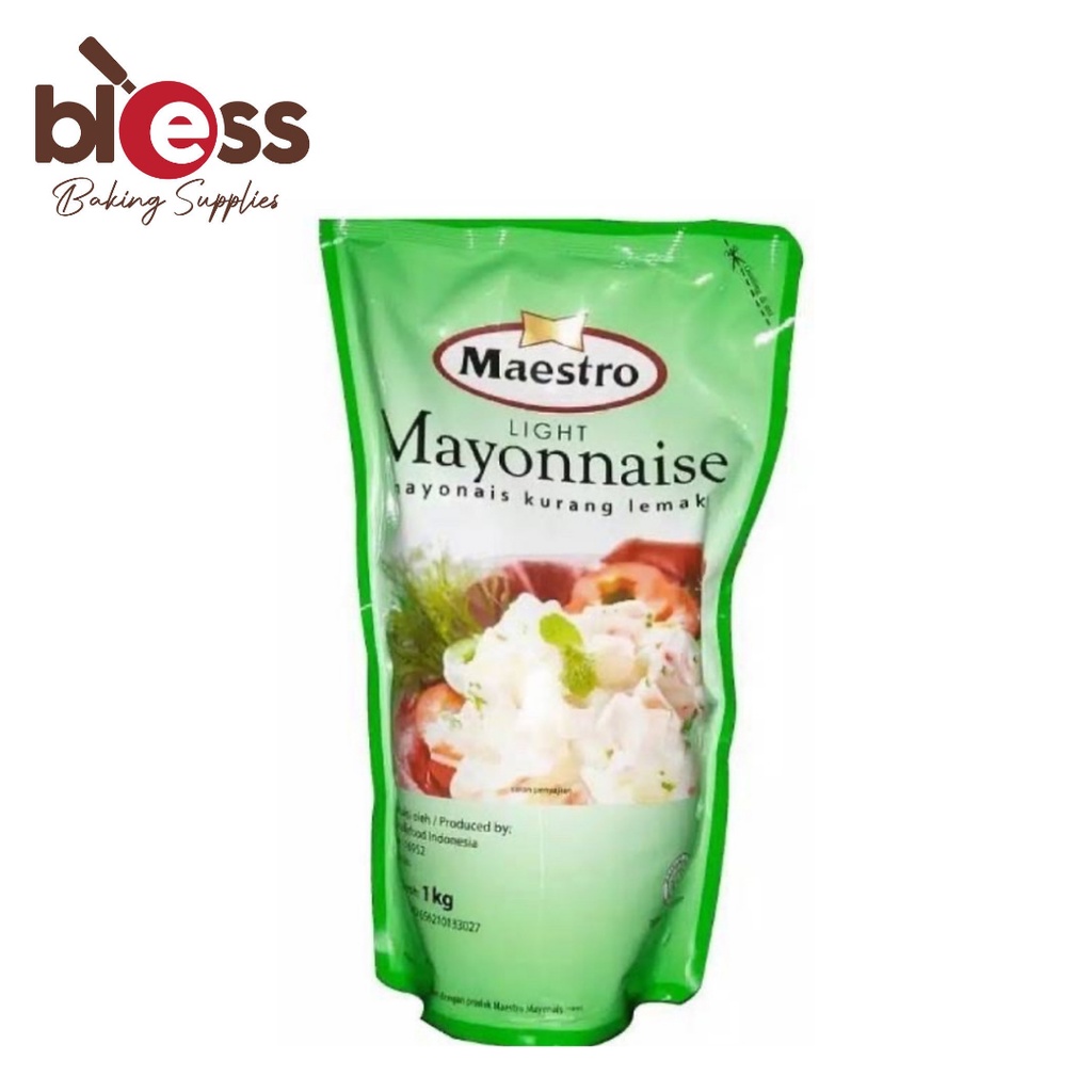 

MAYONAISE MAESTRO POUCH 1 KG / SAUS MAYO MAESTRO / MAYONNAISE MAYONAIS