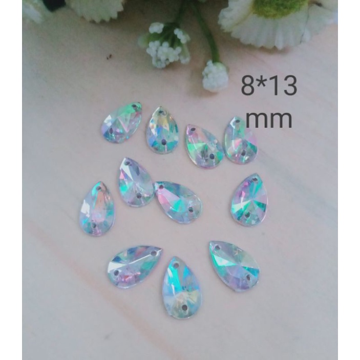 Diamond tetes Taiwan/diamond jahit/diamond jahit/Payet diamond tetes.....per 100 pcs