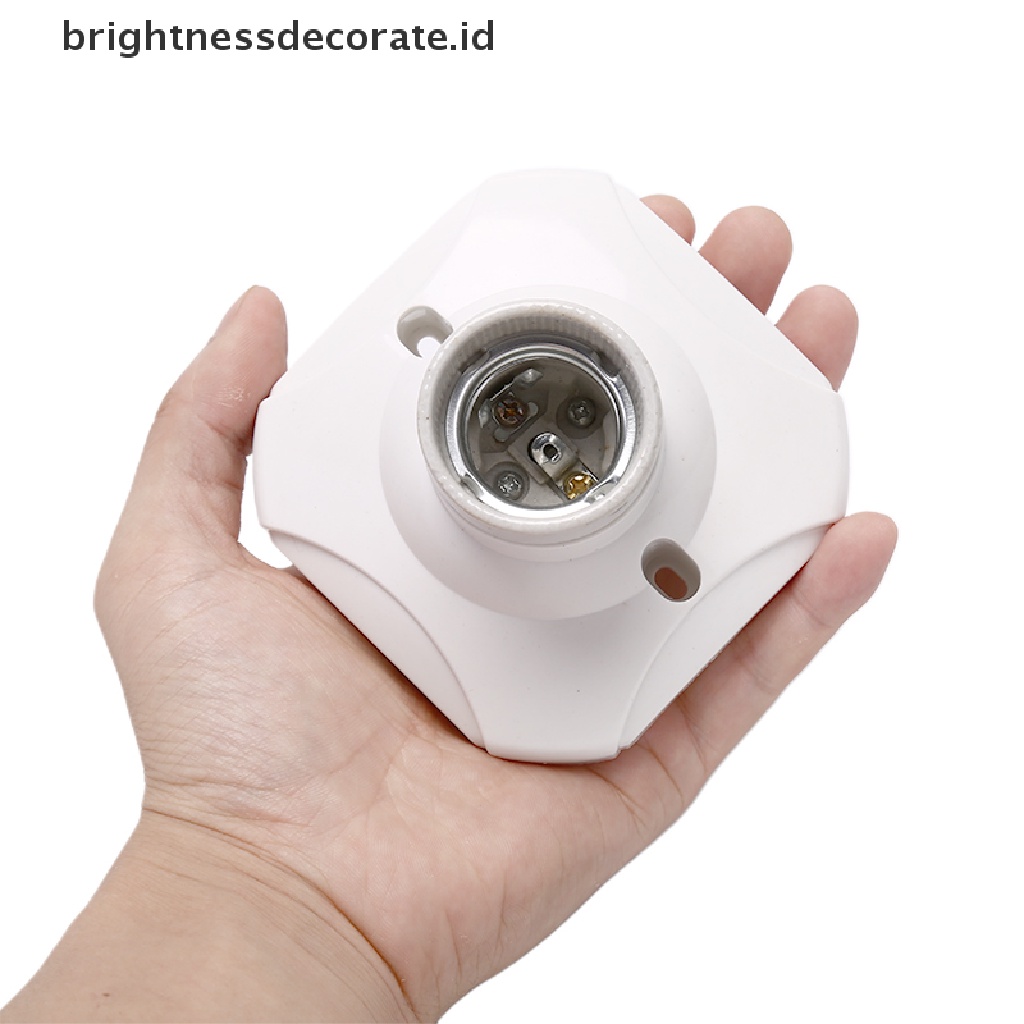 (Birth) Adaptor Fitting Bohlam Lampu E27 Bahan Keramik